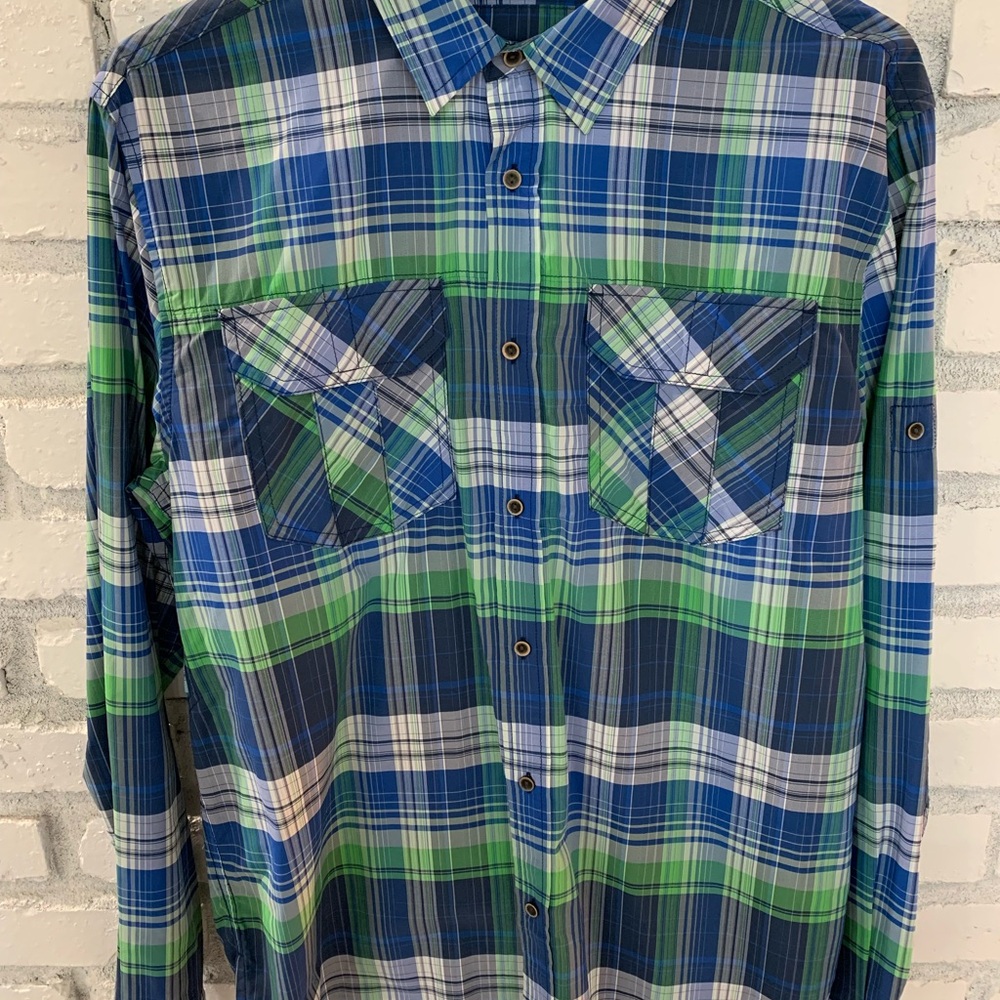 Prana Citadel Plaid Button-Down Shirt